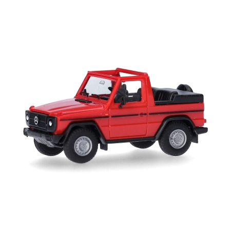 Herpa 420860-002 - Mercedes-Benz G-model kabriolet, czerwony