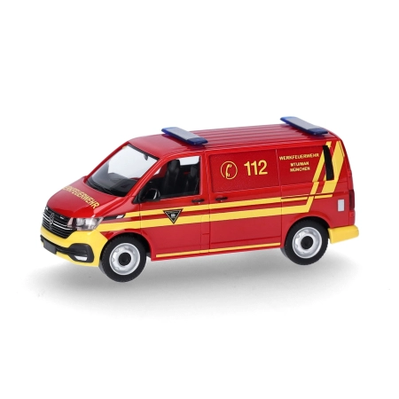 Herpa 097932 - VW T6.1  "Straż pożarna MTU/MAN Monachium"