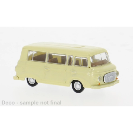 Brekina 30043 - Barkas B 1000 Bus, beżowy, 1962