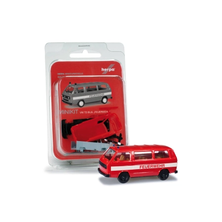 Herpa 012591 - MINIKIT: VW T3 Bus „Straż pożarna''