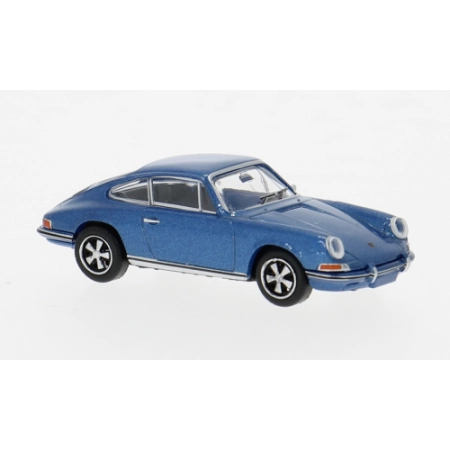 Brekina 16234 - Porsche 911, niebieski, 1964