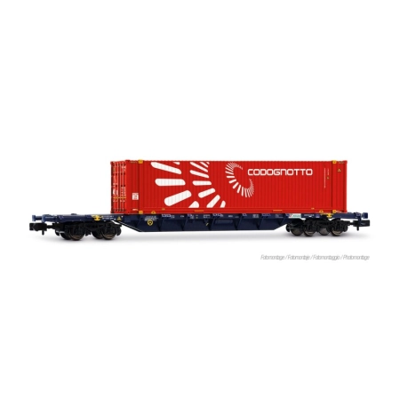 Arnold HN6742 - Wagon kontenerowy Sgnss, Mercitalia Intermodal, Ep.VI „CODOGNOTTO”