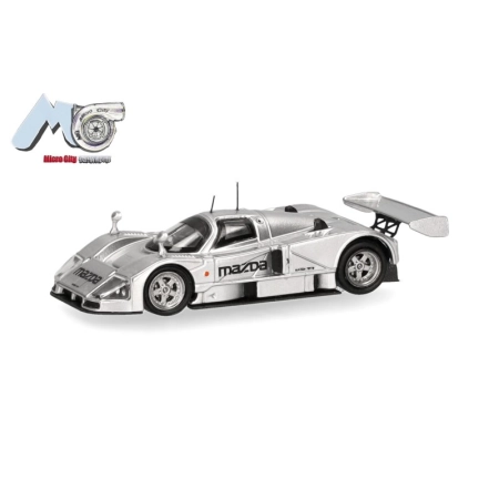 Herpa 87MC000082 - Mazda 787B, srebrna