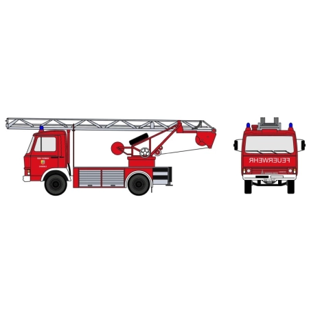 Loewe 4113 - Iveco Magirus „Zeta” 90M5 - DL18 Straż Pożarna Simonswald