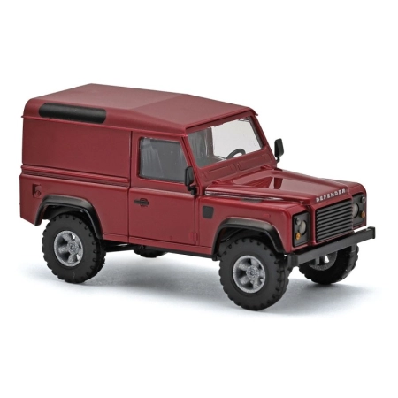 Busch 54357 - Land Rover Defender furgon, czerwony
