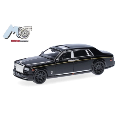 Herpa 87MC000063 - MicroCity: Rolls Royce Phantom, czarne