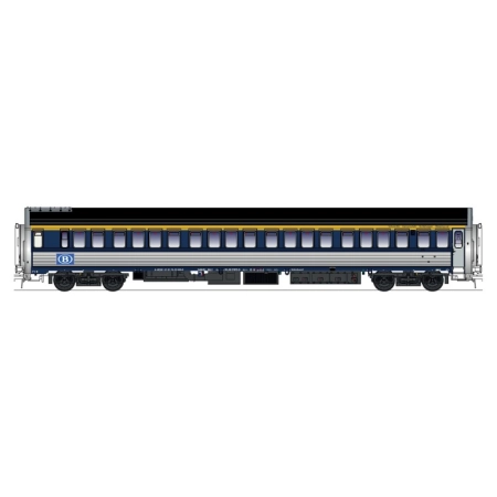 L.S. Models LS92999N - Wagon sypialny WLAB P, SNCB, epoka IV