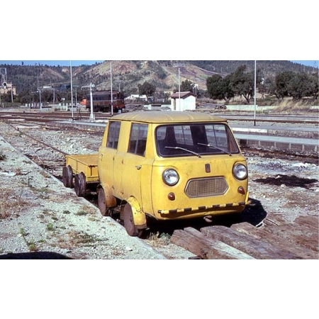 Rivarossi HR9006S - Drezyna Fiat 500 z przyczepą, FS, Ep.IV. DC-Sound