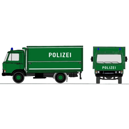Loewe 4087 - Iveco Magirus „Zeta” 90M5 - samochód policji