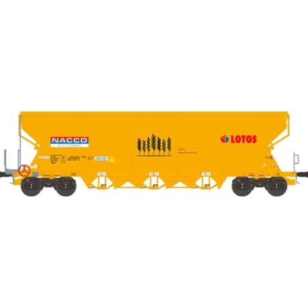 nme 511646 - Wagon do przewozu zboża Tagnpps 101mł, NACCO - LOTOS, ep.VI