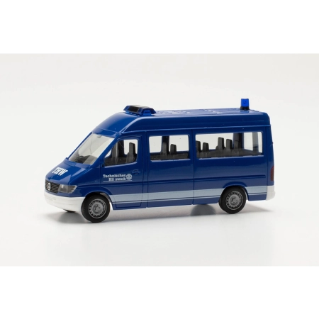 Herpa 097062 - Mercedes-Benz Sprinter `96 Bus HD 'THW'