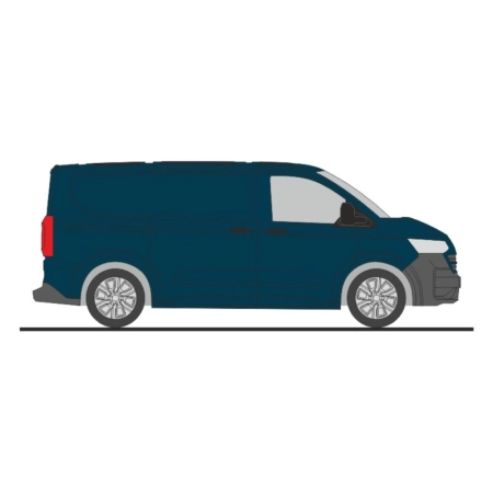 Rietze 11724 - Volkswagen e-Transporter T7 furgon KR FD ciemny indygo