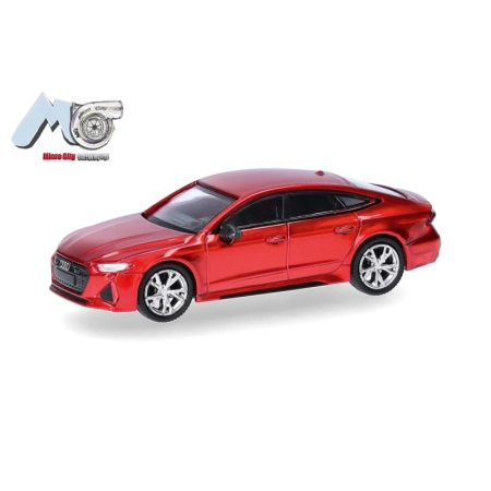 Herpa 87MC000085 - Audi RS7, czerwone