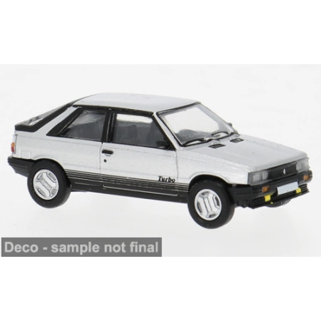 Brekina 870752 - Renault 11 Turbo, srebrny, 1983