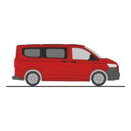 Rietze 11711 - Volkswagen Transporter T7 furgon KR FD intensywnie czerwony