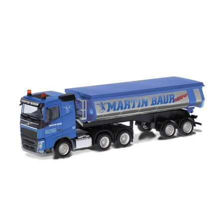 Herpa 317979 - Volvo FH FD "Martin Baur" ciężarówka z naczepą termo-korytową
