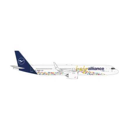 Herpa 538961 - Lufthansa Airbus A321neo "Help Alliance" - D-AIEP