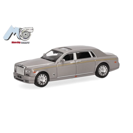 Herpa 87MC000067 - MicroCity: Rolls Royce Phantom, szary