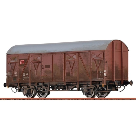 Brawa 51374 - Kryty wagon towarowy Gs212, DBAG, ep. V, postarzany
