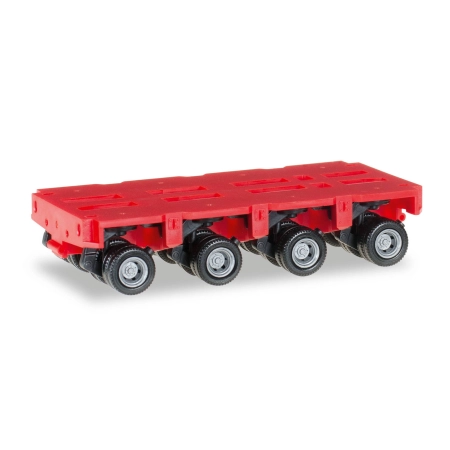 Herpa 053518-002 - Goldhofer THP-SL 4a, czerwone