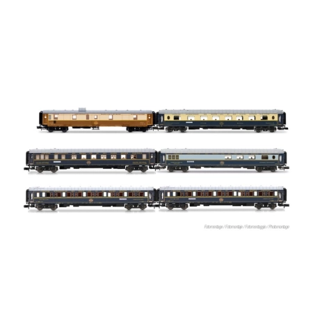 Arnold HN4522 - Zestaw 6 sztuk „50 lat nostalgicznego Stambuł-Orient-Express”, CIWL, ep. IV