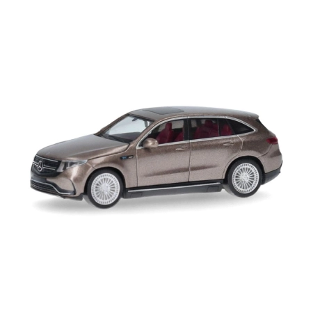 Herpa 430715-005 - Mercedes-Benz EQC AMG, srebrne mojave