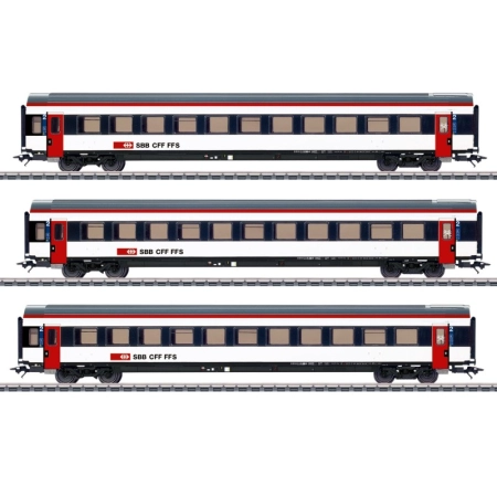 Märklin 42153 - Wagon pasażerski EW IV B, 2. klasa, SBB, Ep. VI
