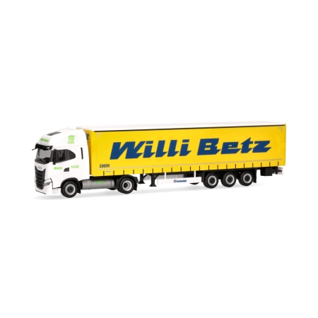 Herpa 317931 - Iveco S-Way LNG naczepa kurtynowa "Willi Betz"