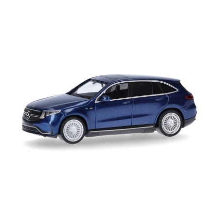 Herpa 430715-004 - Mercedes EQ EQC, błękit brylantowy metalik