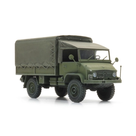Artitec 6870782 - CH Unimog 404s Pritsche Plane