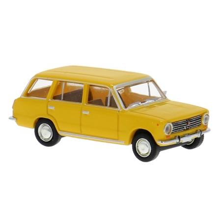 Brekina 27262 - Lada 2102 Kombi, żółta, 1971