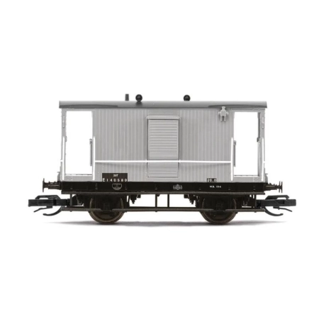 Hornby TT6045 - Kryty wagon towarowy ex LNER Brake Van E140580, BR, Ep.III