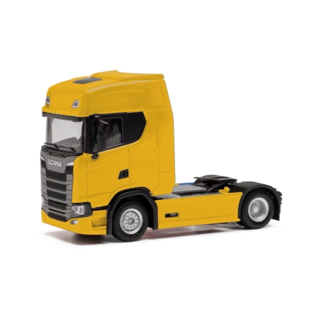 Herpa 306768-005 - Scania CS 20 HD, miotła żółta