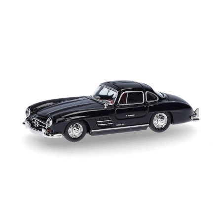 Herpa 421089 - Mercedes-Benz 300 SL Gullwing, czarny