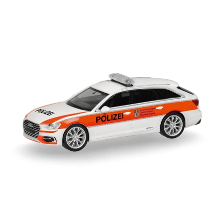 Herpa 099370 - Audi A6 Avant „Policja Graubünden”