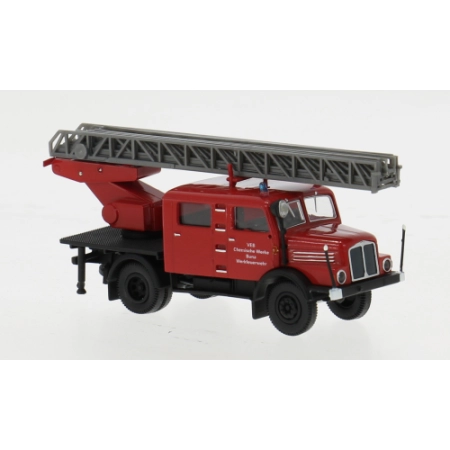 Brekina 71772 - IFA S 4000-1 Doka DL, 1965, straż pożarna zakładów Buna