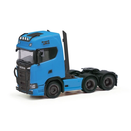 Herpa 314053-004 - Scania CS 20 6x4, błękitny
