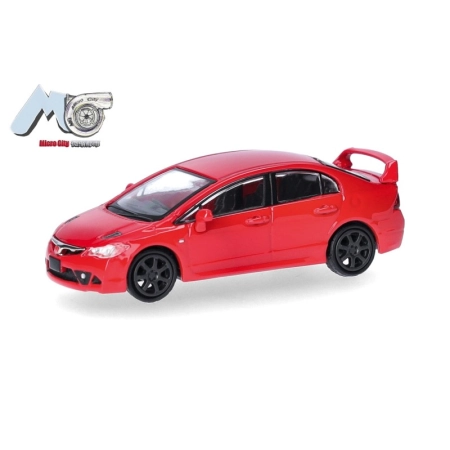 Herpa 87MC000089 - Honda Civic FD2, czerwony