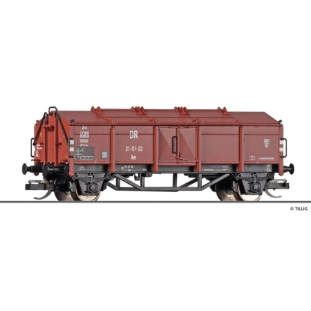 Tillig 95580 - Wagon z klapą Km, DR, Ep.III