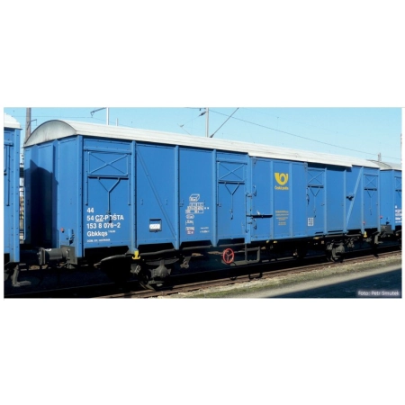 Tillig 77095 - Wagon towarowy kryty Gbkkqs 116.0, Ceská Pošta, CD, Ep.VI