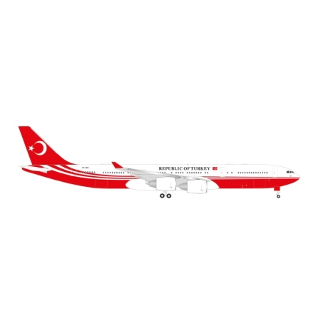 Herpa 538930 - Turkey Government Airbus A340-500 - TC-CAN