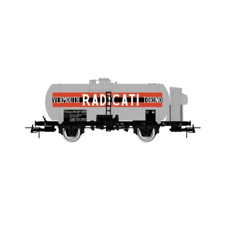 Rivarossi HR6707 - Wagon cysterna „Vermouth Radicati Torino”, FS, Ep.III