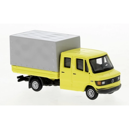 Brekina 36950 - Mercedes L 307 D Doka, jasnożółty, 1988 r.