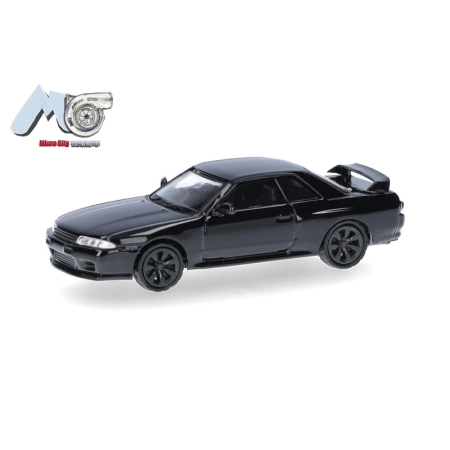 Herpa 87MC000091 - Nissan Skyline GTR32, czarny