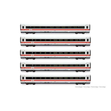 Lima HL4681 - Zestaw 5 wagonów do ICE-1 HL1750, DBAG, Ep.IV