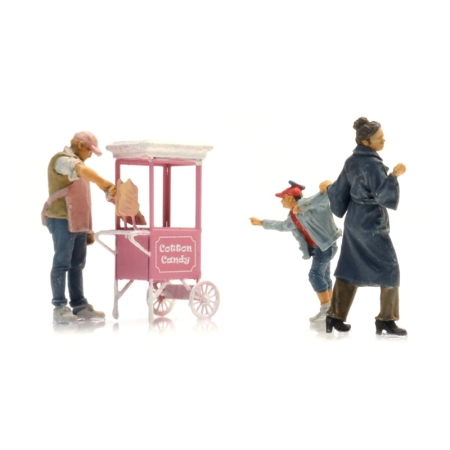 Artitec 387.700 - Wózek z watą cukrową z figurkami