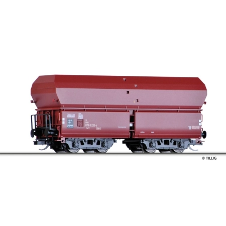 Tillig 15180 - Wagon samowyładowczy Fad 155, DB, Ep.IV