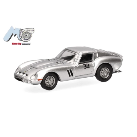 Herpa 87MC000060 - Ferrari 250 GTO 34, srebrny