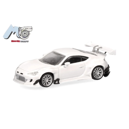 Herpa 87MC000071 - MicroCity: Toyota GT86, biały