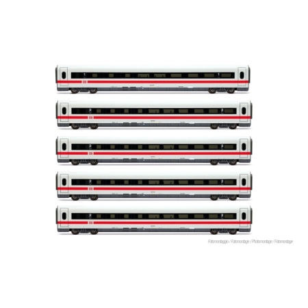 Lima HL4682 - Zestaw 5 wagonów do ICE-1 HL1751 „Landshut”, DBAG, Ep.V